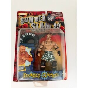 1999 JAKKS PACIFIC WWF DROZ SUMMER SLAM '99 DEADLY GAMES FIGURE
